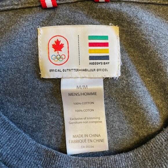 HBC "Canada" Olympic long sleeved tee for men - Picture 3 of 5